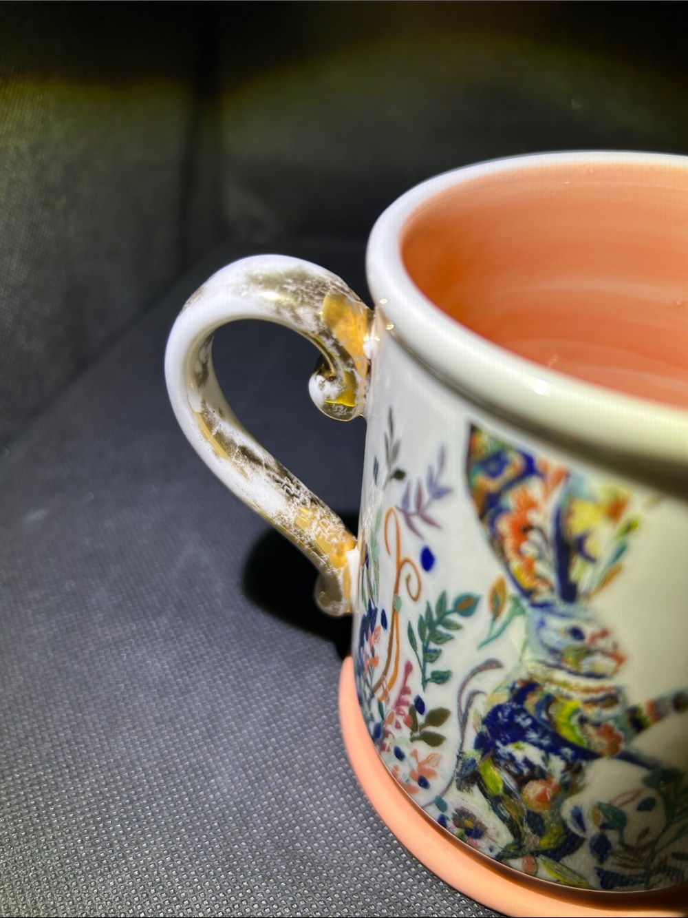 Starla M. Halfmann Dancing Hares Coffee Mug. - Picture 10 of 12